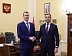 Министр спорта России Михаил Дегтярев встретился с председателем Профспорттура Михаилом Гусевым 